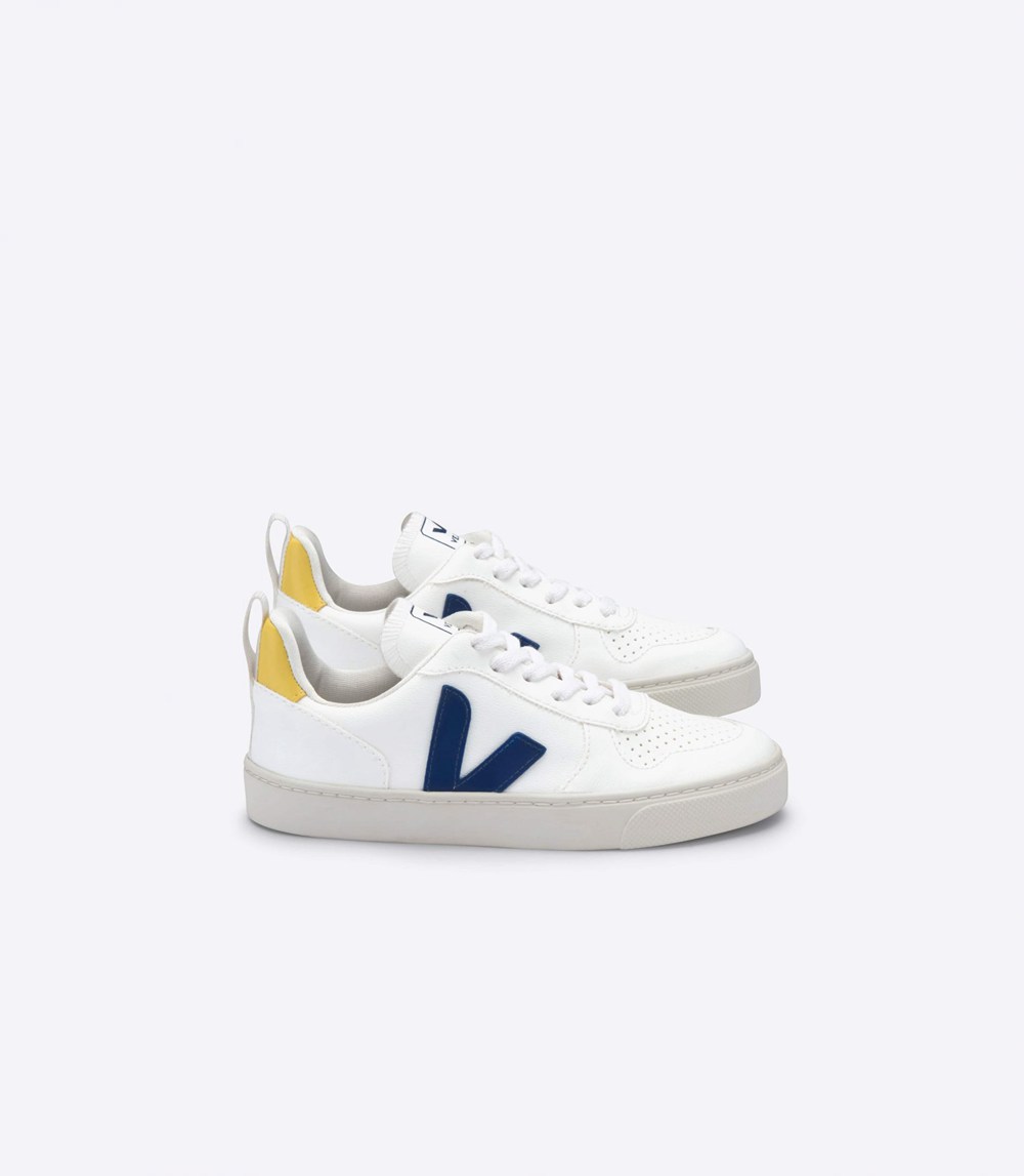 Veja Sneakers Barn - V-10 Cwl - Vita - 478591-OBQ